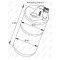 Осушитель кондиционера AS07316247 на RENAULT LAGUNA 2001-2007