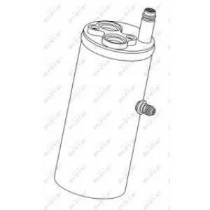 Осушувач кондиціонера AS07302363 на FORD TRANSIT 2000-2006