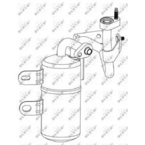 Осушувач кондиціонера AS07318387 на VOLVO C70 2006-2009