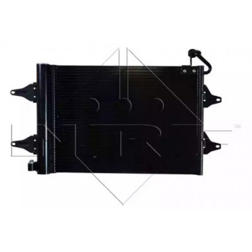 Радіатор кондиціонера AS00052552 на SKODA FABIA 2007-2010