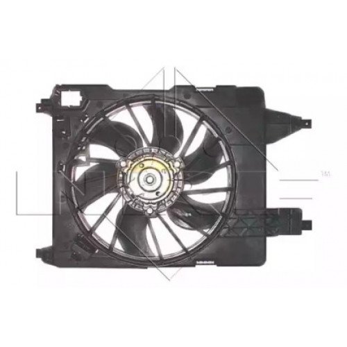Вентилятор радиатора AS07327933 на RENAULT SCENIC / GRAND SCENIC 2003-2008