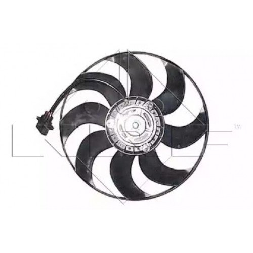 Вентилятор радіатора AS00052555 на SKODA FABIA 2010-2014