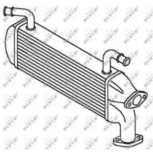 Радиатор рециркуляции ОГ AS07302988 на VOLKSWAGEN AMAROK 2010-