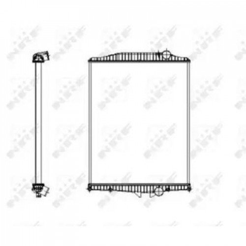 Радіатор охолодження  AS02102920 на VOLVO TRUCK FM 2001-2013