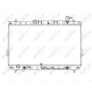 Радиатор охлаждения двигателя AS00059516 на HYUNDAI SANTA FE I 2001-2006