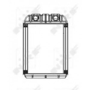 Радиатор печки AS00052485 на PORSCHE CAYENNE 2003-2010