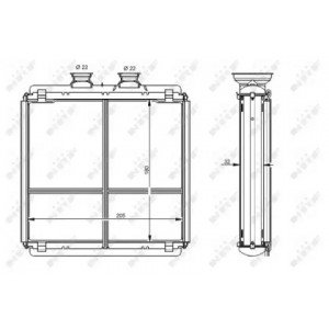Радиатор печки AS07324856 на MERCEDES 212 (E-CLASS) 2009-2012