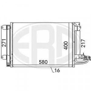 Конденсатор AS02278618 на SKODA OCTAVIA (1Z3/1Z5) (A5) 2005-2013