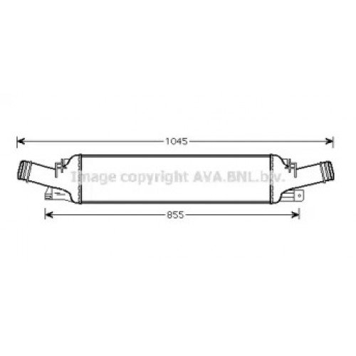 Інтеркулер AS00055255 на AUDI A5 (B8) 2012-2016