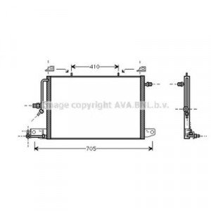 Конденсатор AS02350752 на AUDI 100 1982-1991