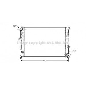 Радіатор охолодження двигуна AS07297446 на VOLKSWAGEN PASSAT (B5) 1997-2005