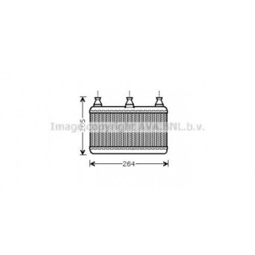 Радіатор печі AS00055097 на BMW 6 (E63) 2003-2011