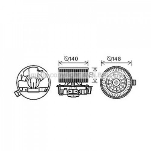 Электродвигатель AS02353337 на NISSAN NOTE 2006-2009