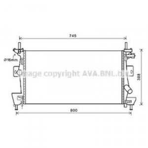 Теплообмінник AS02353951 на FORD C-MAX EUR 2010-2015