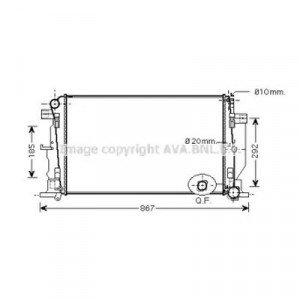 Теплообмінник AS02357347 на MERCEDES SPRINTER 2006-2013
