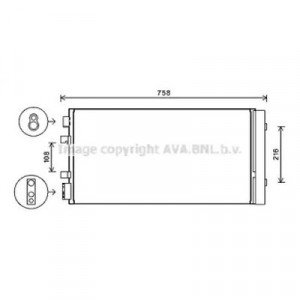 Конденсатор AS02361003 на RENAULT SCENIC / GRAND SCENIC 2016-