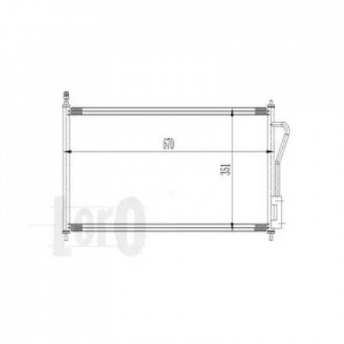 Конденсатор AS04556740 на FORD FOCUS 1998-2004