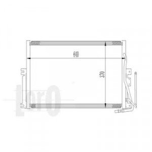 Конденсатор AS04559012 на OPEL VECTRA B 1999-2002