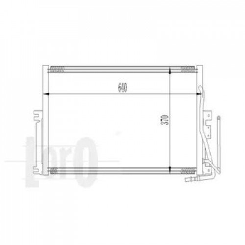 Конденсатор AS04559012 на OPEL VECTRA B 1999-2002