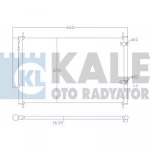 Конденсатор AS03650819 на TOYOTA COROLLA VERSO (E12) 2004-2009