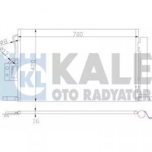 Конденсатор AS03651346 на HYUNDAI SANTA FE II 2009-2012