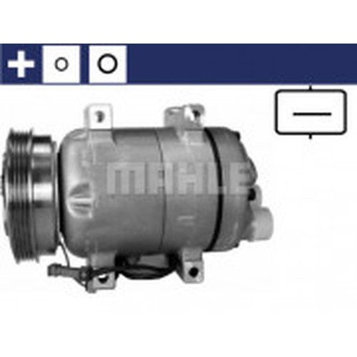 Компрессор кондиционера AS00125785 на VOLKSWAGEN PASSAT (B5) 2000-2005