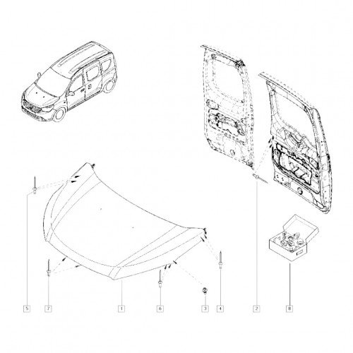 Капот AS08158358