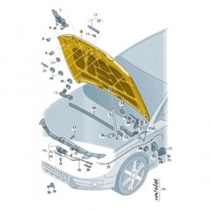 Капот AS08158380