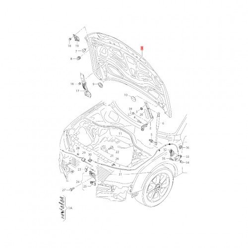 Капот AS08158408