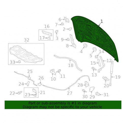 Капот AS08158408