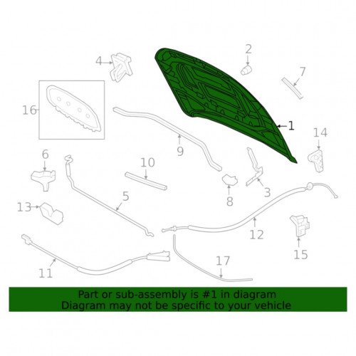 капот AS08158719