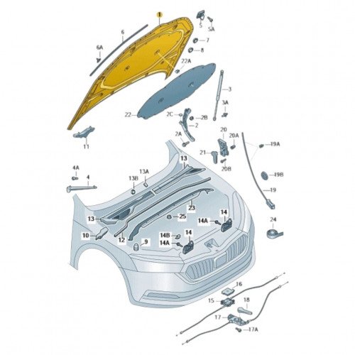 Капот AS08158863