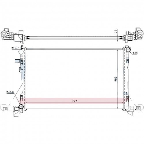 Радіатор охолодження AS08016672