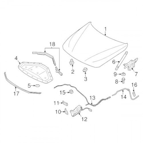 Капот AS08158267