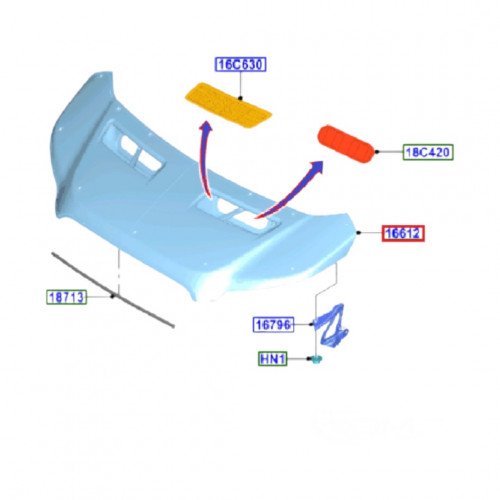 Капот AS08158465