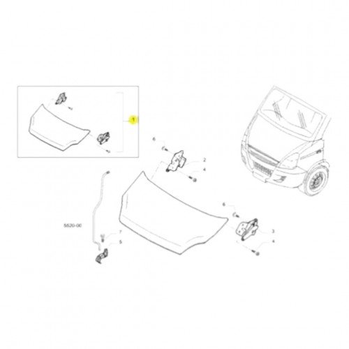 Капот AS08158467