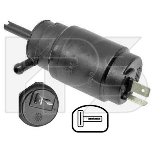 Двигун омивача AS07342708 на VOLKSWAGEN POLO II 1991-1994