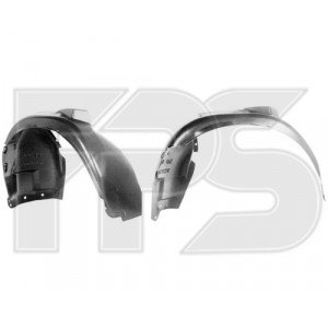 Підкрилок пластиковий AS07342859 на AUDI A4 (B5) 1995-2001