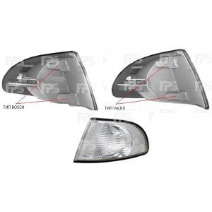 Повторювач повороту AS07342873 на AUDI A4 (B5) 1995-2001