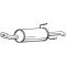 Глушитель AS08121744 на OPEL ASTRA G 1998-2009