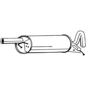Глушник AS07342638 на VOLKSWAGEN PASSAT (B5) 1997-2005