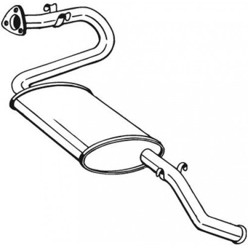 Глушник AS08121807 на PEUGEOT BOXER 1994-2001