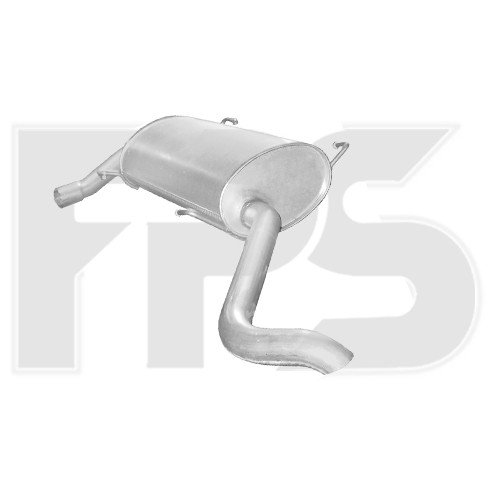 Глушитель AS07343110 на CITROEN JUMPER 2006-2014