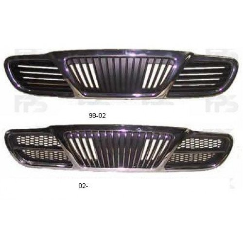 Решетка пластиковая AS07343230 на DAEWOO LANOS 1998-2017