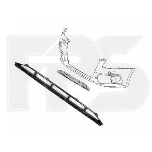 Решетка пластиковая AS07343680 на AUDI A3 2017-2020