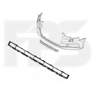 Решетка бампера AS07343685 на AUDI A3 2017-2020
