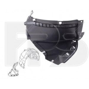 Підкрилок пластиковий AS07343708 на AUDI A4 (B9) 2016-2019