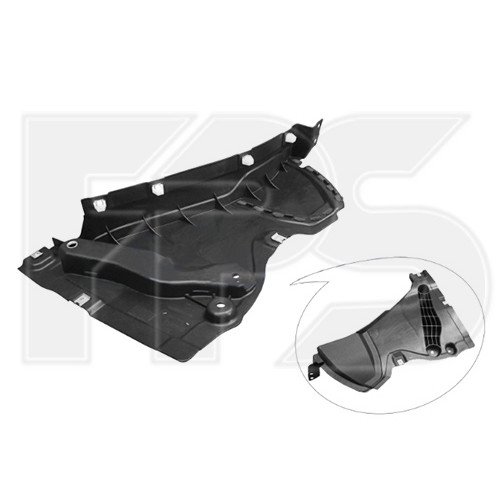 Подкрылок пластиковый AS08120120 на AUDI A6 (C8) 2018-