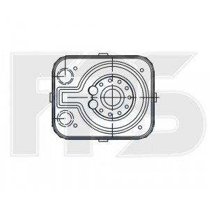 Радиатор маслянный AS07343332 на SKODA SUPERB (3U) 2002-2008