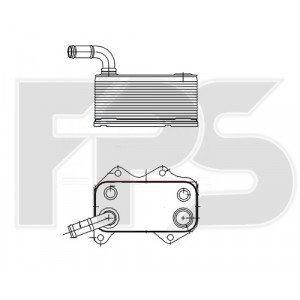 Радиатор маслянный AS07343335 на VOLKSWAGEN GOLF V VARIANT 2007-2009